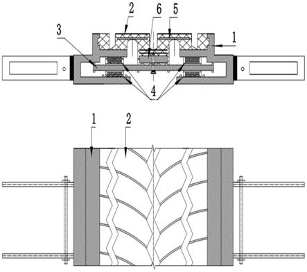 一种滑动箱体式减震降噪伸缩结构的制作方法