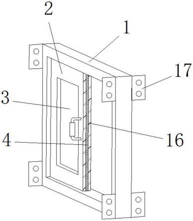 一种建筑装潢用便于拆装的门窗结构的制作方法