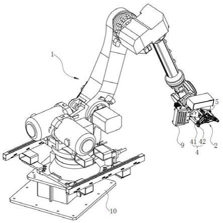 一种机器人去毛刺工作站用工件抓取装置的制作方法