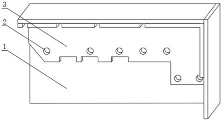一种组合式电气柜角撑架的制作方法
