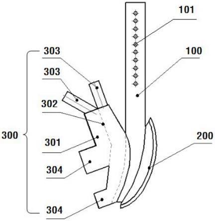 一种破茬减阻仿生开沟铲
