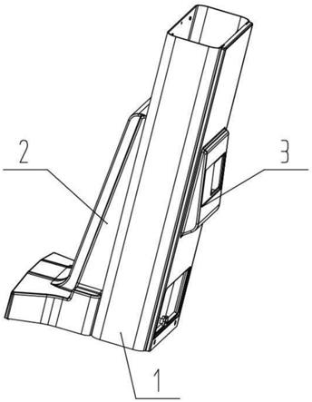 一体卡槽式支撑柱装配结构的制作方法