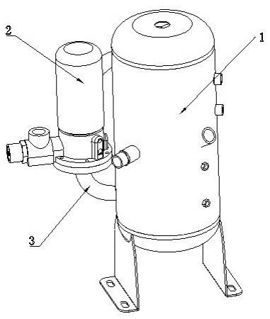 一种用于螺杆空压机的油气分离器的制作方法