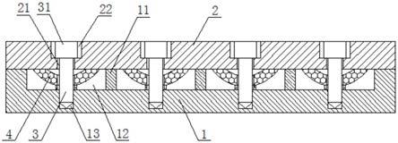 一种螺钉辅助定位波纹弹垫的制作方法