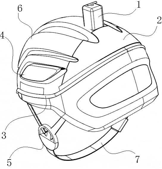电动车头盔的制作方法