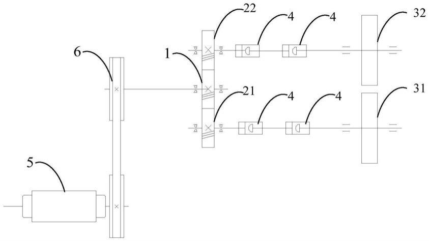 回传体室温斜轧机的传动机构及回转体室温斜轧机的制作方法