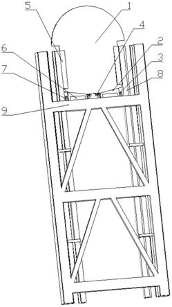 一种垂直循环立体车库的链条张紧装置的制作方法