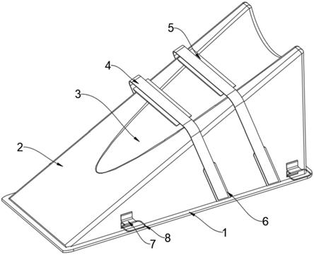 手外科专用防滑三角垫的制作方法