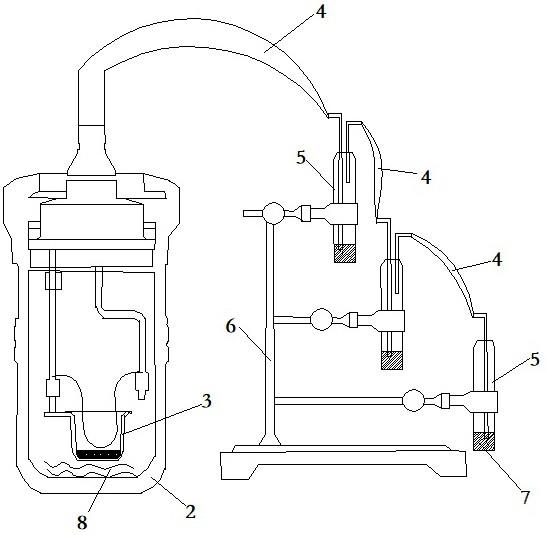 一种焚烧类危险废物处置前检测用尾气吸收装置的制作方法