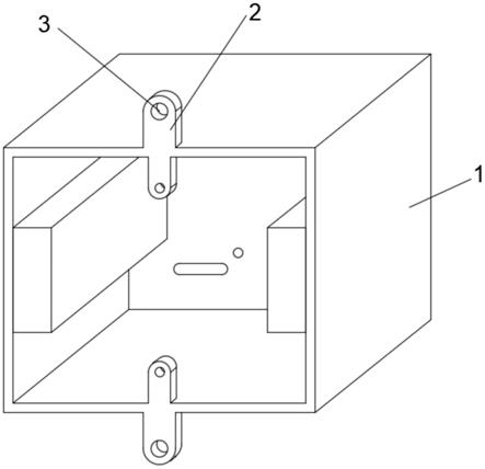 一种建筑铝模板工艺施工中的底盒预埋安装结构的制作方法