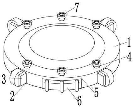 一种钢结构圆管内加强肋送料装置的制作方法