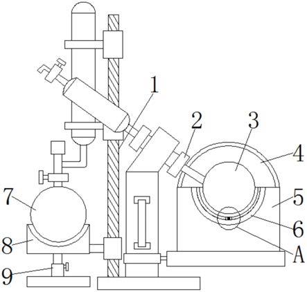 一种具有局部防护结构的旋转蒸发仪的制作方法