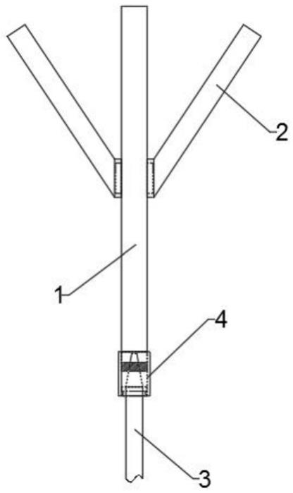 一种充棉机分流充棉管的制作方法