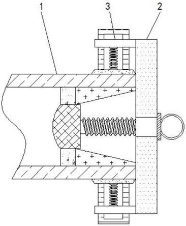 一种建筑电气设计用管道预留口防护结构的制作方法