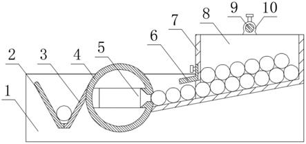 滚丝机用气动运行式上料机构的制作方法