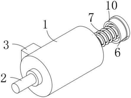 一种电动液压钳用具有限位机构的电磁铁推杆的制作方法
