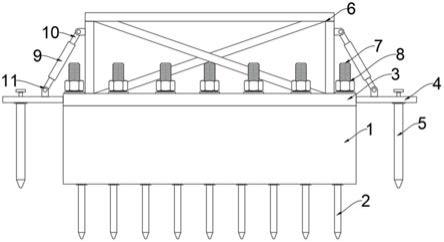 一种高稳定性工地塔吊安装基台的制作方法