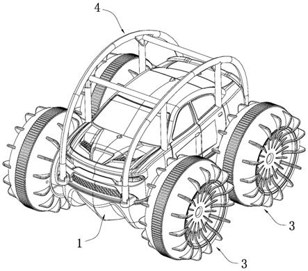 水陆两栖玩具车及其车轮的制作方法