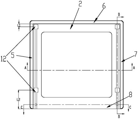 一种节省使用空间的悬挂盖体及冰柜的制作方法