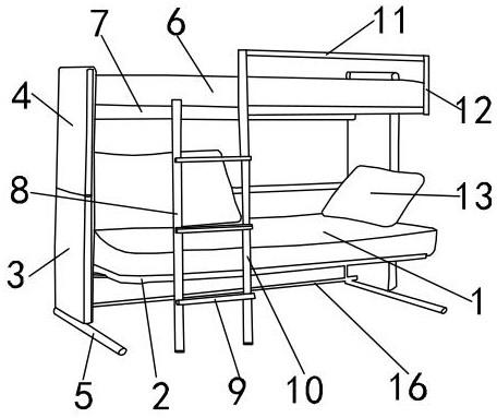一种实用的沙发双人床的制作方法