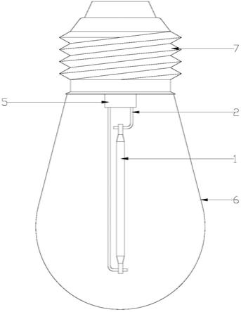 一种无灯板型LED灯的制作方法