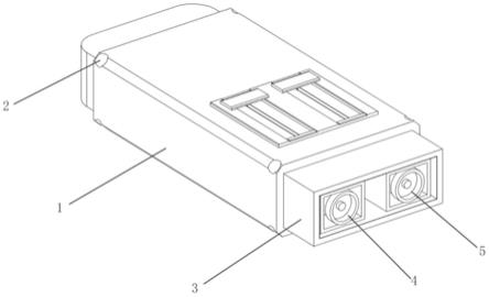 一种迷你型多模光纤回路器的制作方法