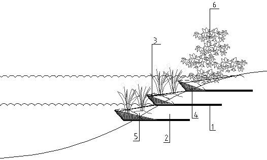 一种用于岸坡水位变动区的种植槽结构的制作方法
