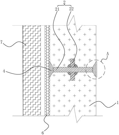 一次性止水螺杆防渗结构的制作方法
