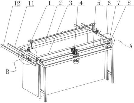 阳极氧化槽的工件摆动装置的制作方法