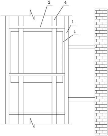 一种户外电梯隔音钢结构井道的制作方法