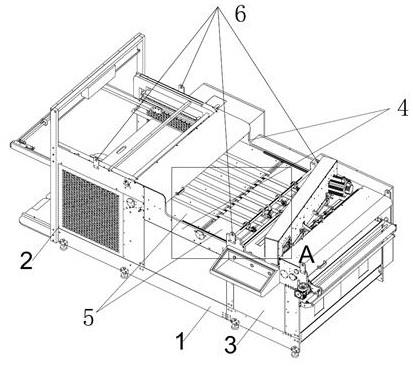 一种分切机与收纸机联体结构覆膜机的制作方法