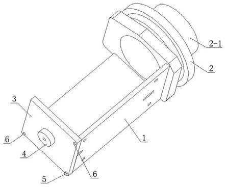 一种悬臂单边框形件铣削夹具的制作方法