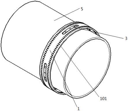 一种具有弹性垫件的环形轨道的制作方法
