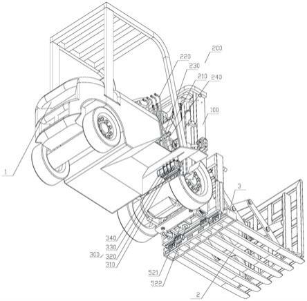一种叉车系统的制作方法