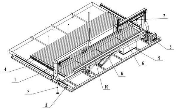 一种用于修井作业用自动排管装置的龙门架的制作方法