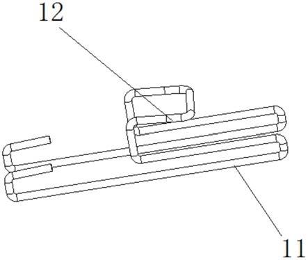 一种提高转向管柱和CCB支架导通性的导电弹簧夹的制作方法