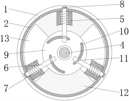 一种防止颗粒进入内部的通风管道的制作方法