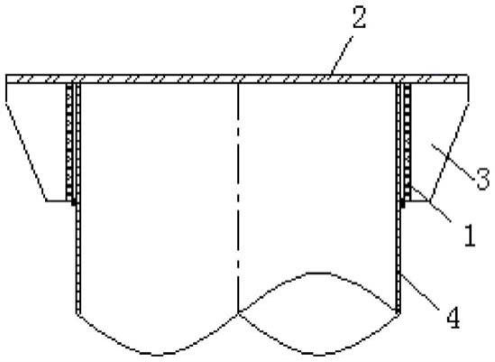 钢管桩桩帽及钢管桩组合结构的制作方法