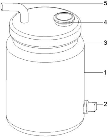 一种生化系统好氧型细菌的连续培养釜的制作方法