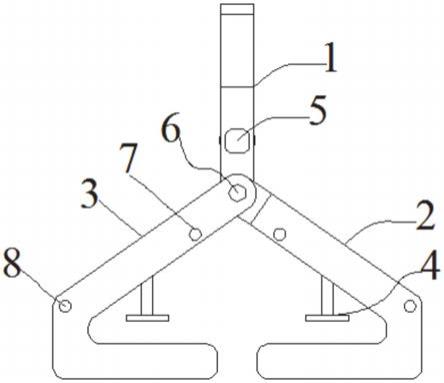 一种用于H型钢梁的吊装器具的制作方法
