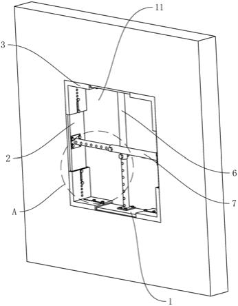 一种门窗洞口整体可调式支撑结构的制作方法
