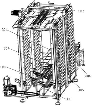组合式微型中央厨房蒸箱系统的盘体输送轨道机构的制作方法