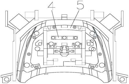 分体凸模与机盖外板定位结构的制作方法