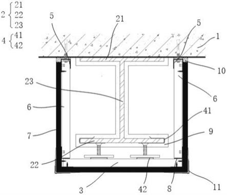 一种建筑梁结构围护系统的制作方法