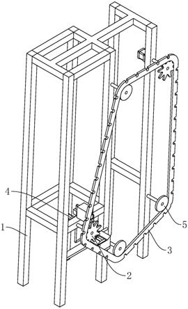 制衣吊挂系统挂片站上料装置的制作方法