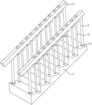 一种房屋建筑物楼梯的制作方法
