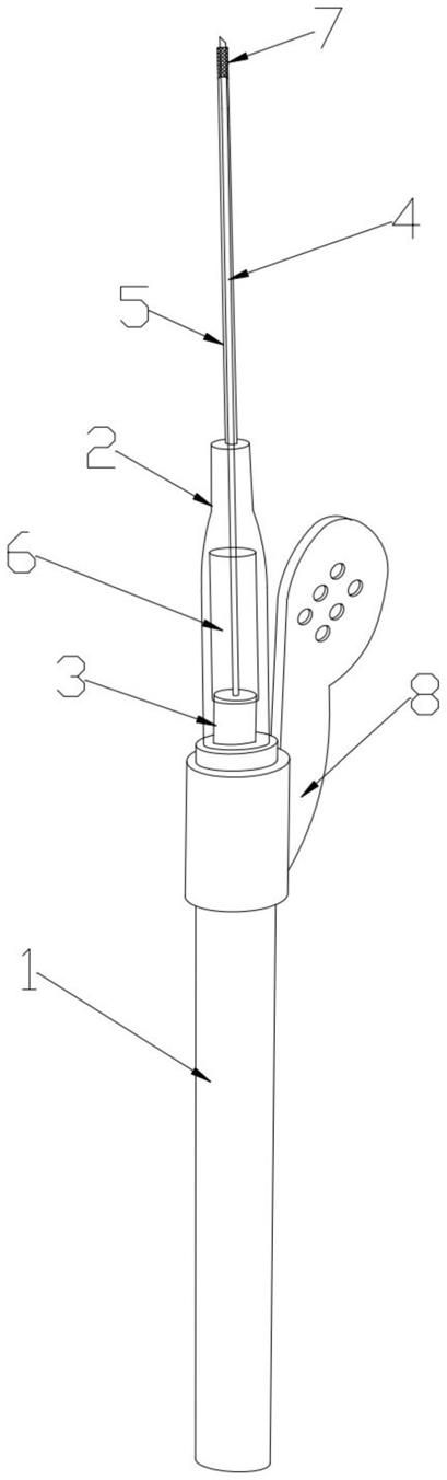 一种静脉留置针防回流装置的制作方法