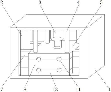 一种双层双腔内高压成型模具的制作方法