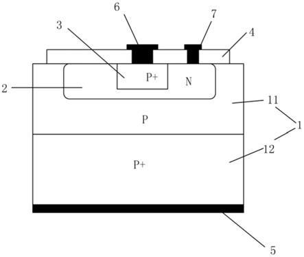 一种PNP型光电晶体管结构的制作方法