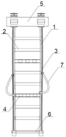 一种稳固型安全登乘绳梯的制作方法